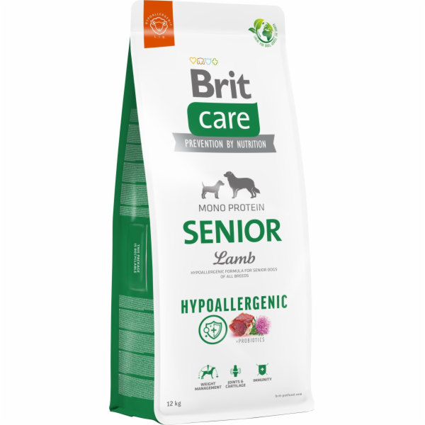 BRIT Care Hypoallergenic Senior Lamb&Rice - suché krmivo ...