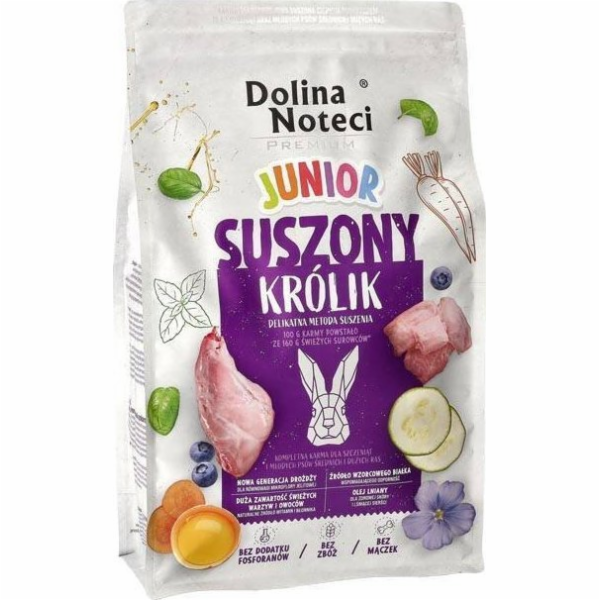 DOLINA NOTECI Premium Junior Rabbit - suché krmivo pro ps...