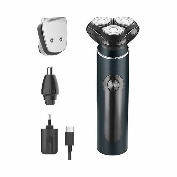 Elektrický holicí strojek 3 v 1 – USB + pouzdro