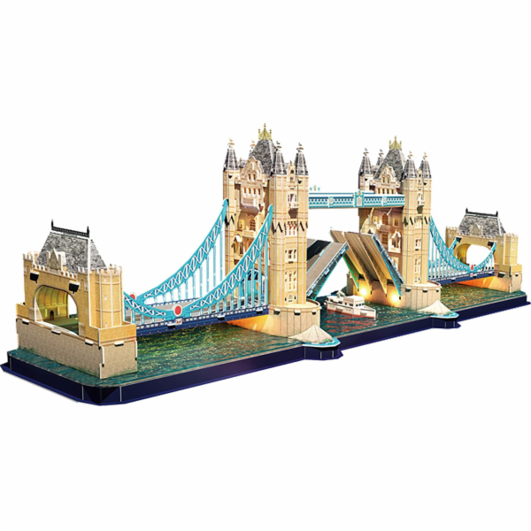 Puzzle 3D Tower Bridge LED L531h Cubic Fun