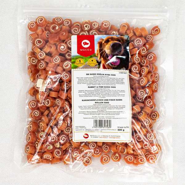 Maced sushi králík s rybou - 500 g