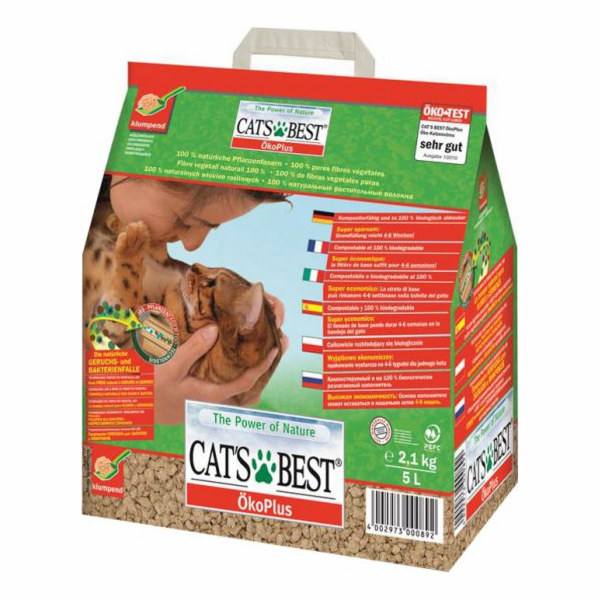 Stelivo pro kočky JRS Cat s Best Original - 5l