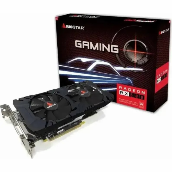 BIOSTAR Radeon RX 580 8GB GDDR5 grafická karta (VA5815TQ82)