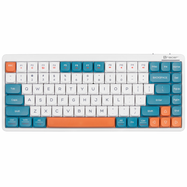 Tracer 47309 FINA 84 bílá/modrá (Outemu červený spínač)