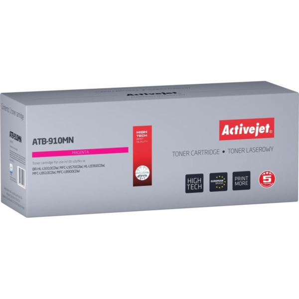 Toner Activejet ATB-910MN (náhradní Brother TN-910M; Supr...