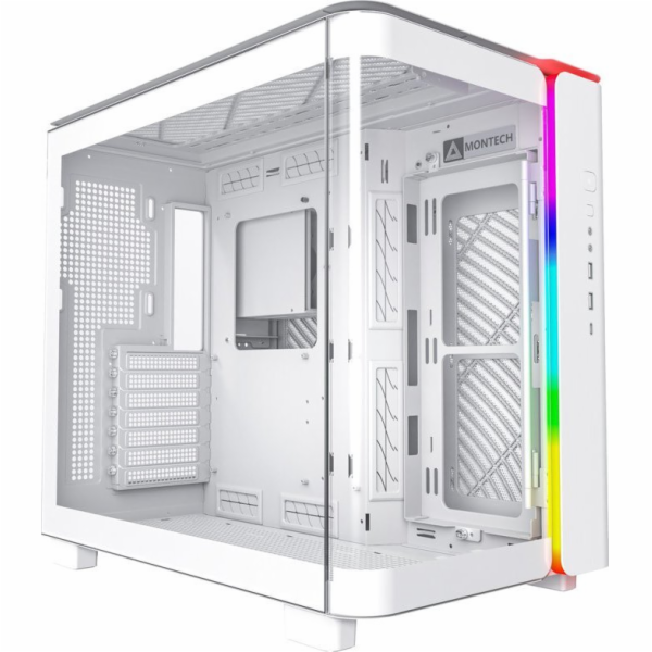 Montech KING 95 Midi-Tower Tempered Glass ARGB - bílé