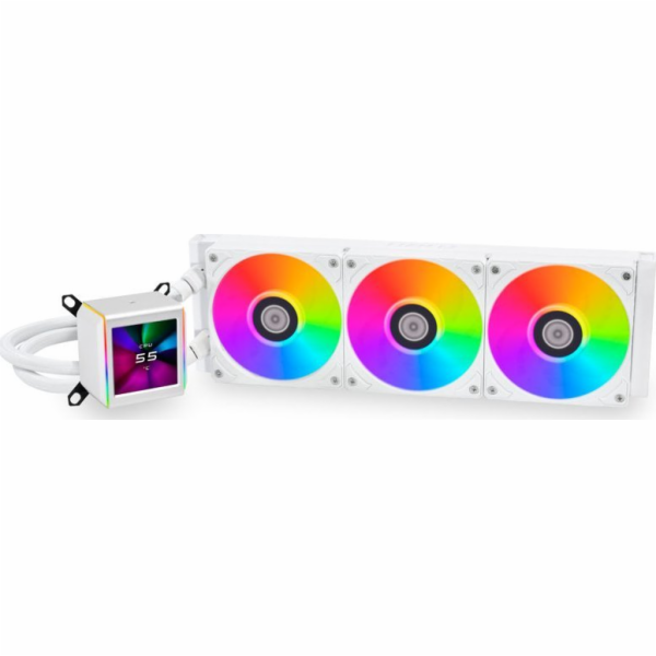 Lian Li GALAHAD II LCD 360 AIO ARGB - bílá