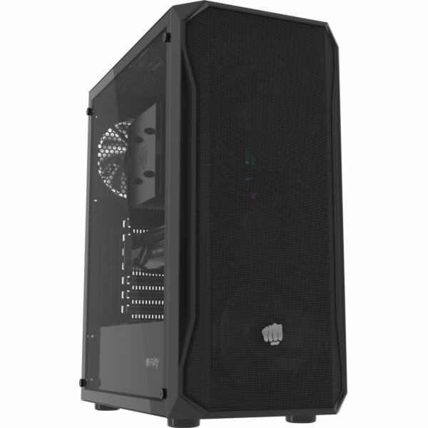 POUZDRO FURY SHOBO SH4F MIDI TOWER S OKNEM ČERNÉ