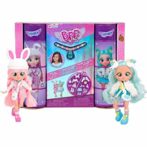 PROMO Cry Babies BFF Dolls - Coney & Sydney Two-Pack 904316