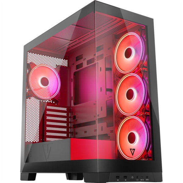 MODECOM Volcano SPACE APEX ARGB MIDI USB 3.0 X 2 CYPE-C