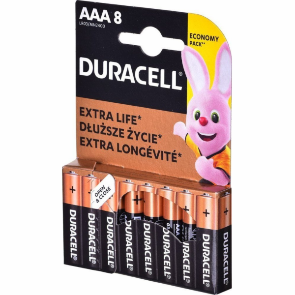 DURACELL Basic MN2400 AAA BL8 Duracell