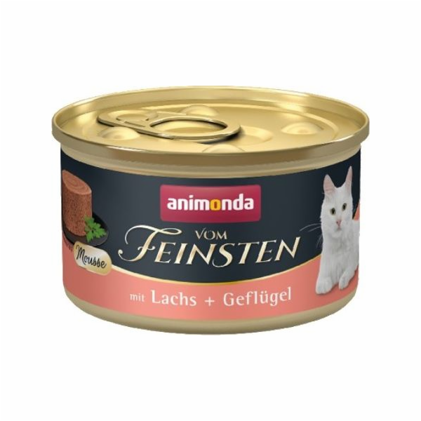 ANIMONDA Vom Feinsten Mousse Losos and Drůbež - mokré krm...