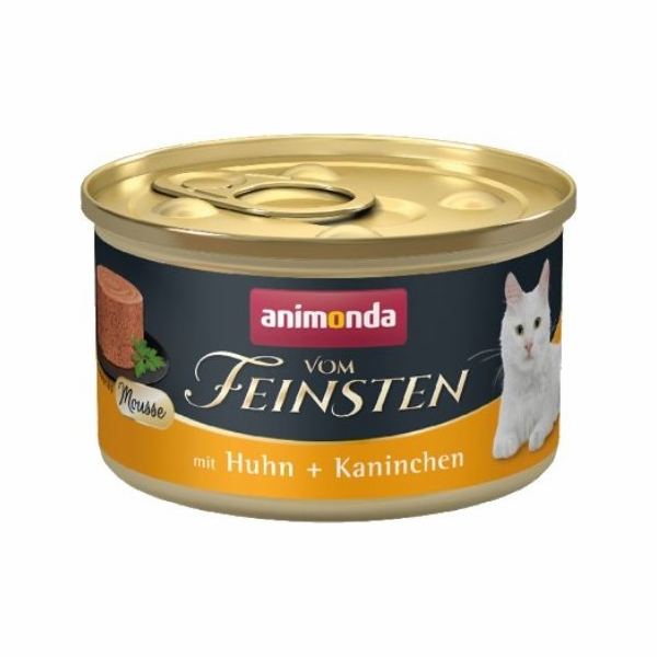 ANIMONDA Vom Feinsten Mousse Chicken and Rabbit - mokré k...
