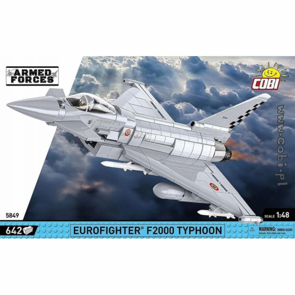 COBI 5849 Armed Forces Multirole Fighter EUROFIGHTER F200...