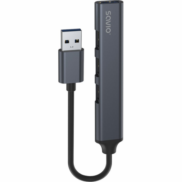 SAVIO Hub AK-70 USB-A – 3 × USB-A 2.0 1 × USB-A 3.1 GEN 1...