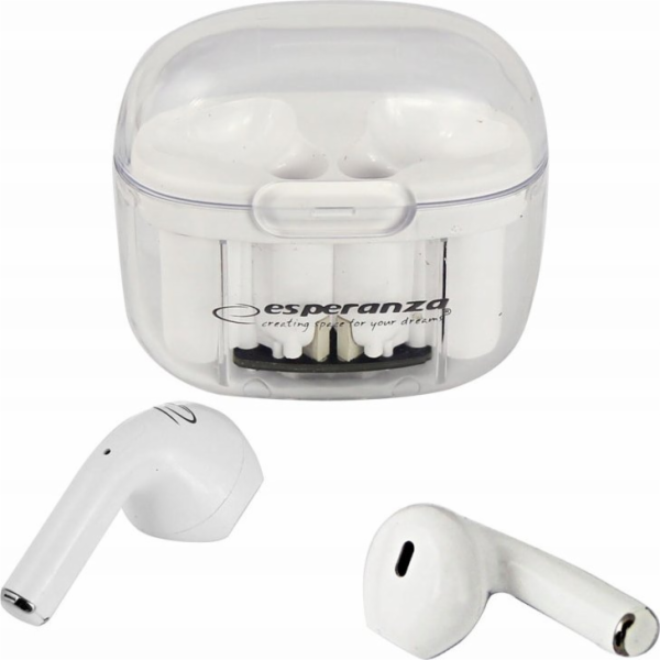 Esperanza EH237W Bluetooth sluchátka do uší TWS černá