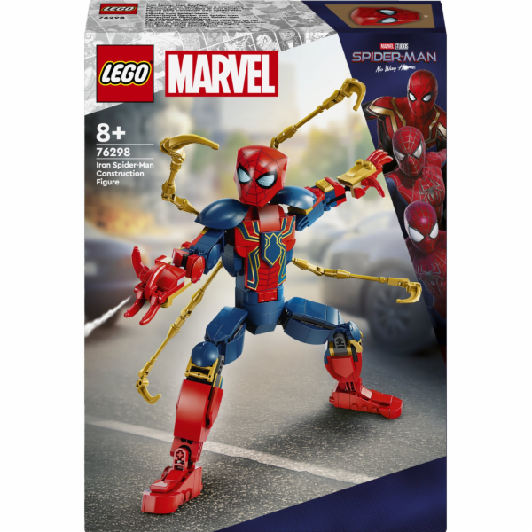 Stavebnice LEGO 76298 Marvel Iron Spider-Man, stavebnice