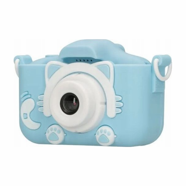 Extralink Dětská kamera H27 Dual Blue | Digitální fotoapa...