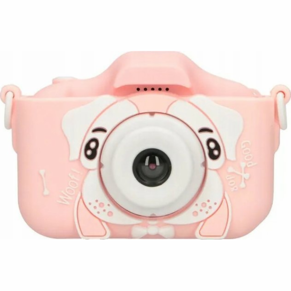 Dětská kamera Extralink H28 Dual Pink | Digitální fotoapa...
