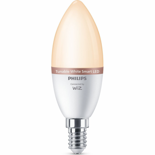 WiZ | Philips Smart WiFi svíčka C37 3ks balení | E14 | 4,...