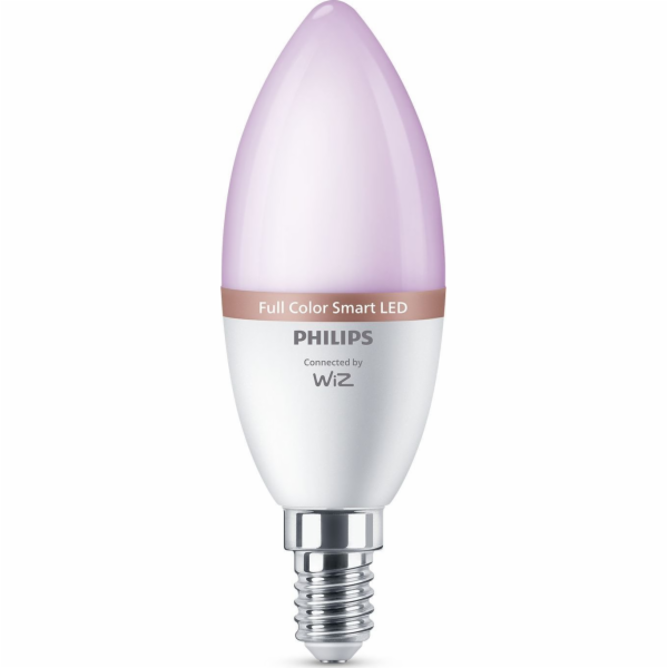 WiZ | Philips Smart WiFi svíčka RGB 3ks | E14 | 4,9 W | V...
