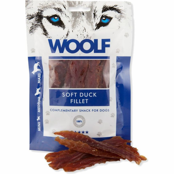 WOOLF Soft Duck Filet - pamlsek pro psy - 100 g