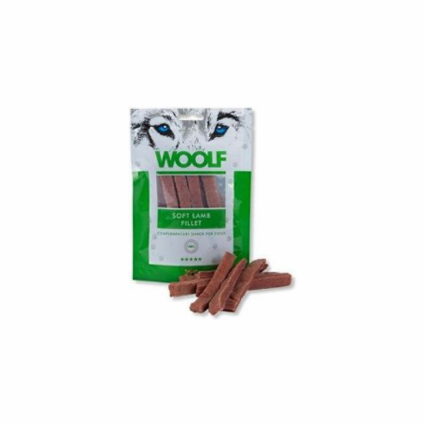 WOOLF Soft Lamb Fillets - pamlsek pro psy - 100 g