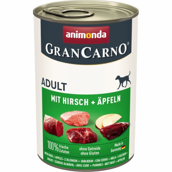 ANIMONDA GranCarno Adult Vepřové maso se zvěřinou a jablk...