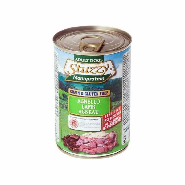 Stuzzy Pies Monoprotein jehněčí konzerva 400g