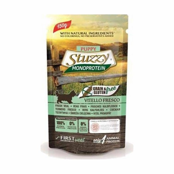 STUZZY Monoprotein Puppy Telecí - mokré krmivo pro psy - ...