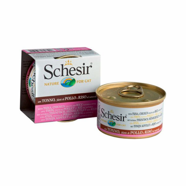 SCHESIR ve vodě na vaření Tuňák s kuřecím masem a rýží - ...