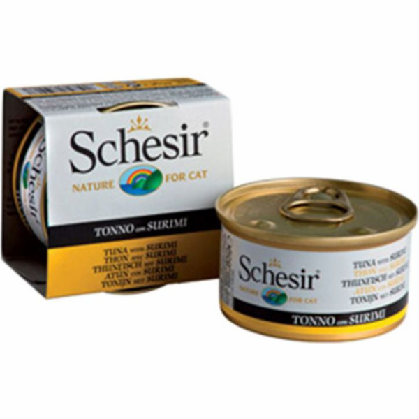 SCHESIR v želé Tuňák se surimi - mokré krmivo pro kočky -...
