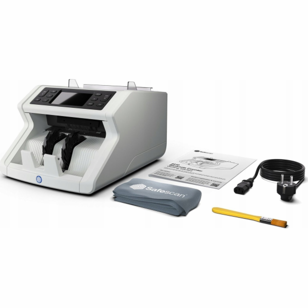 Safescan 2250 G2 Počítačka bankovek Bílá
