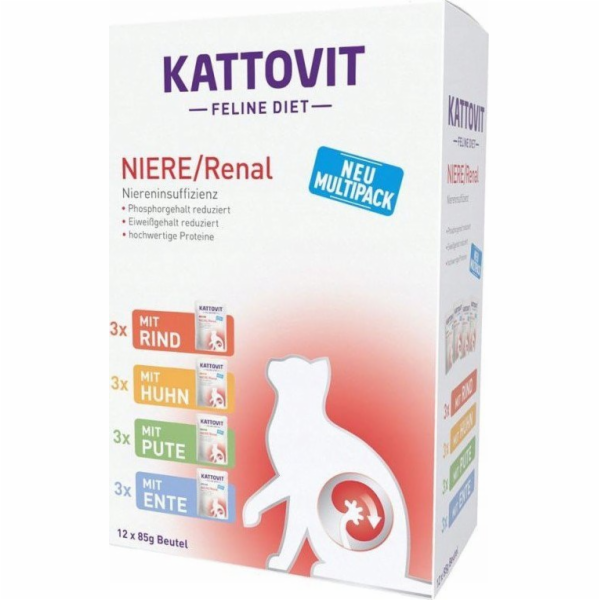 KATTOVIT Feline Diet Niere/Renal - mokré krmivo pro kočky...