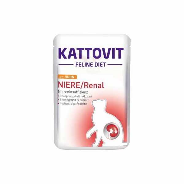KATTOVIT NIERE/RENAL Kurczak 85g dla kota