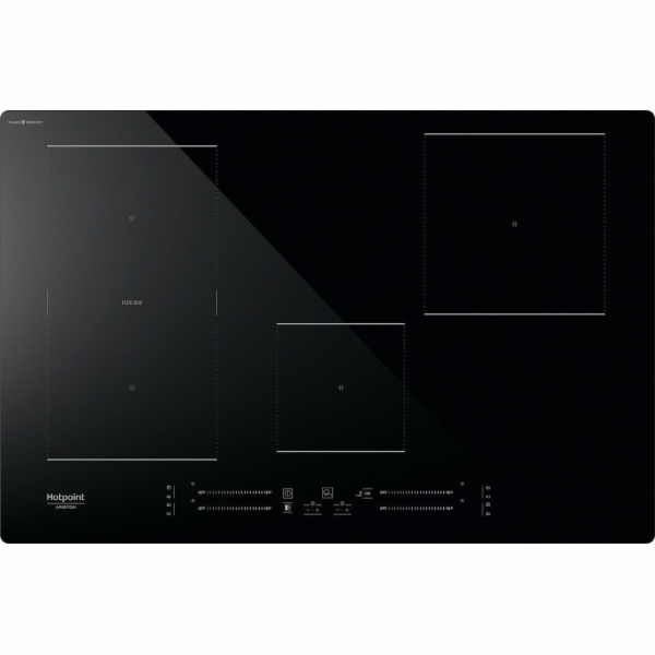 Hotpoint HS 1377C CPNE Černá Vestavná 77 cm Indukční varn...