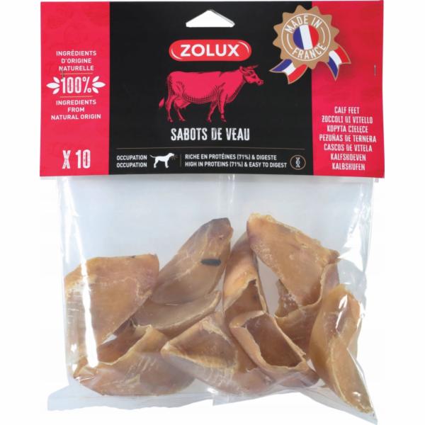 ZOLUX Lýtková kopyta - žvýkačka pro psa - 300g