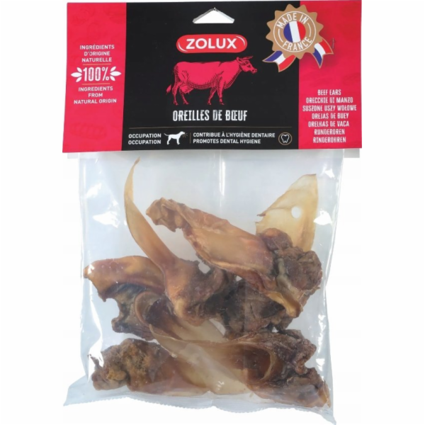 Zolux Přírodní pamlsek pro psy Hovězí ucho 400g