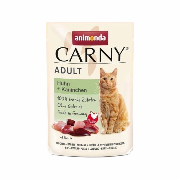 ANIMONDA Carny Adult Chicken and rabbit - mokré krmivo pr...