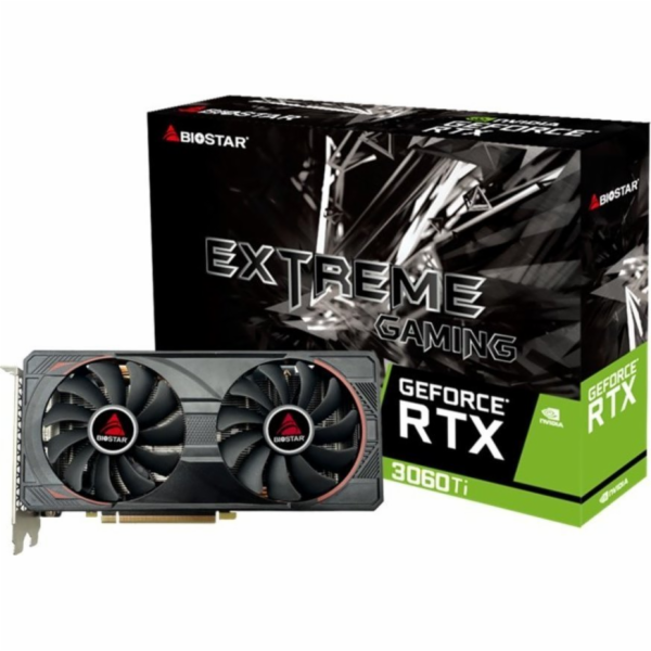 Grafická karta BIOSTAR GeForce RTX 3060 Ti 8GB (N3606TM82)