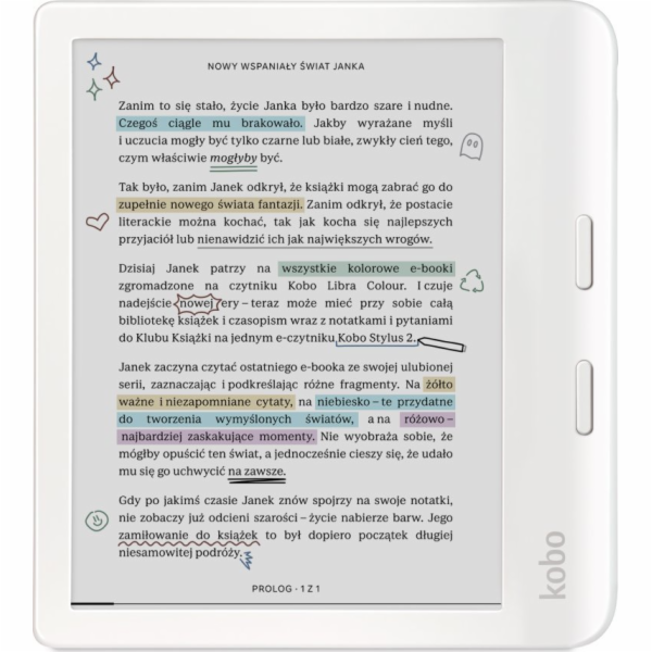 Rakuten Kobo Libra Colour čtečka elektronických knih Doty...