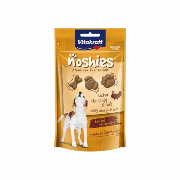 VITAKRAFT Noshies Turkey - pochoutka pro psy - 90 g