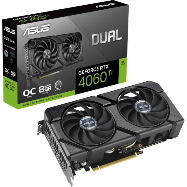 ASUS Dual -RTX4060TI-O8G-EVO NVIDIA GeForce RTX 4060 Ti 8...