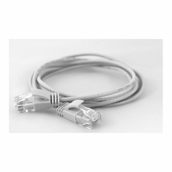 Wantec  wW Patch kabel CAT6A (rand 2,8 mm) UTP bílý 5,0 m...