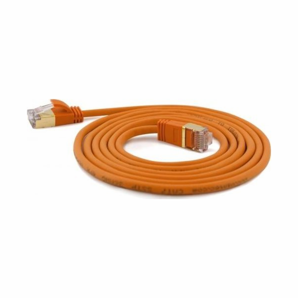 Wantec  7147 S/FTP (S-STP) Oranžový 2mCat.7 RohCable síťo...