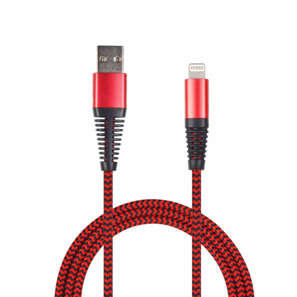 USB 2GO USB-A – Lightning kabel 1 m červený (795946)