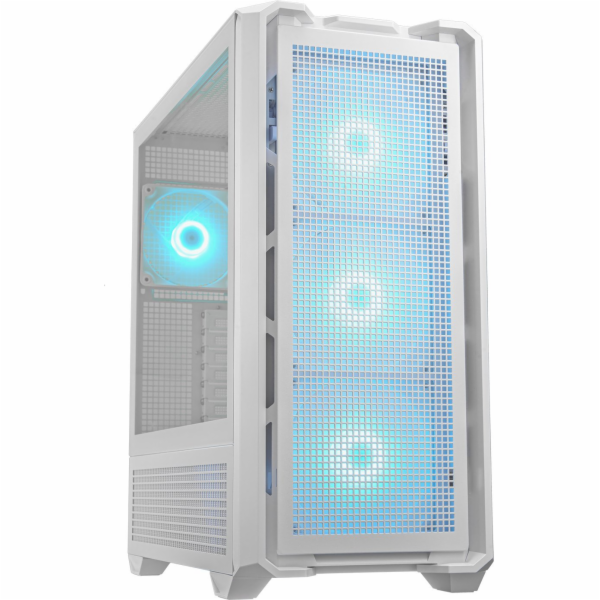 COUGAR PC skříň MX600 White Mid Tower Mesh Front Panel 3 ...