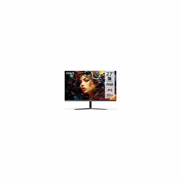 CHiQ 27" UltraSlim monitor 27F650R FHD, 100 Hz, Frameless...
