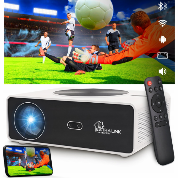 Extralink Smart Life Vision Max | Projektor | 800 ANSI 10...