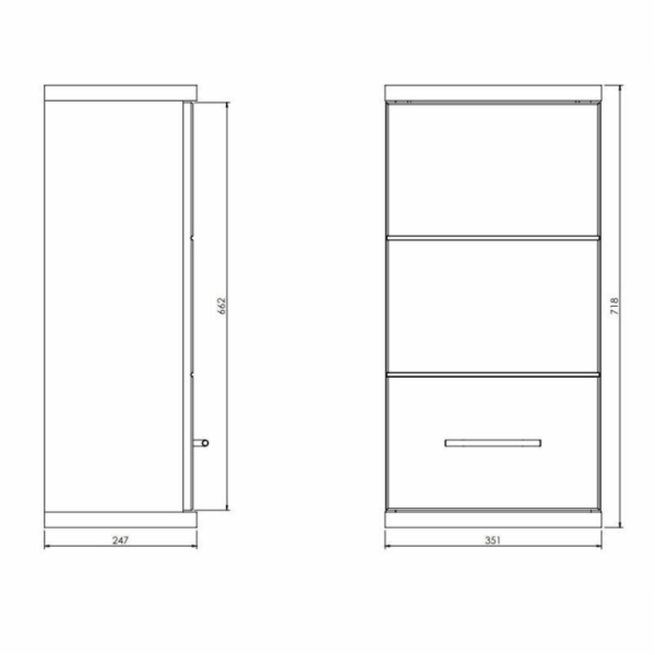 SPINDEL PAKABIN BARI A35 BÍLÁ/MED